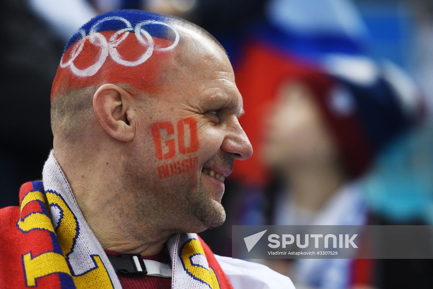 2018 Winter Olympics. Ice hockey. Men. Czech Republic vs. Russia