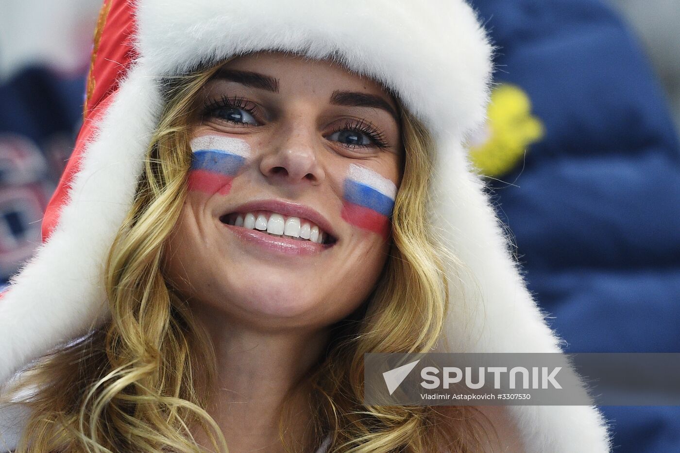 2018 Winter Olympics. Ice hockey. Men. Czech Republic vs. Russia
