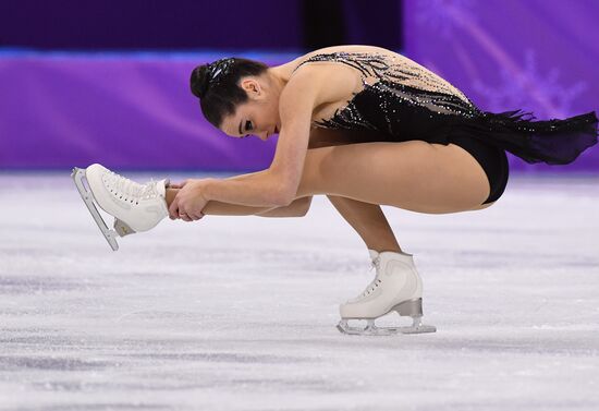 2018 Winter Olympics. Figure skating. Women. Free skating