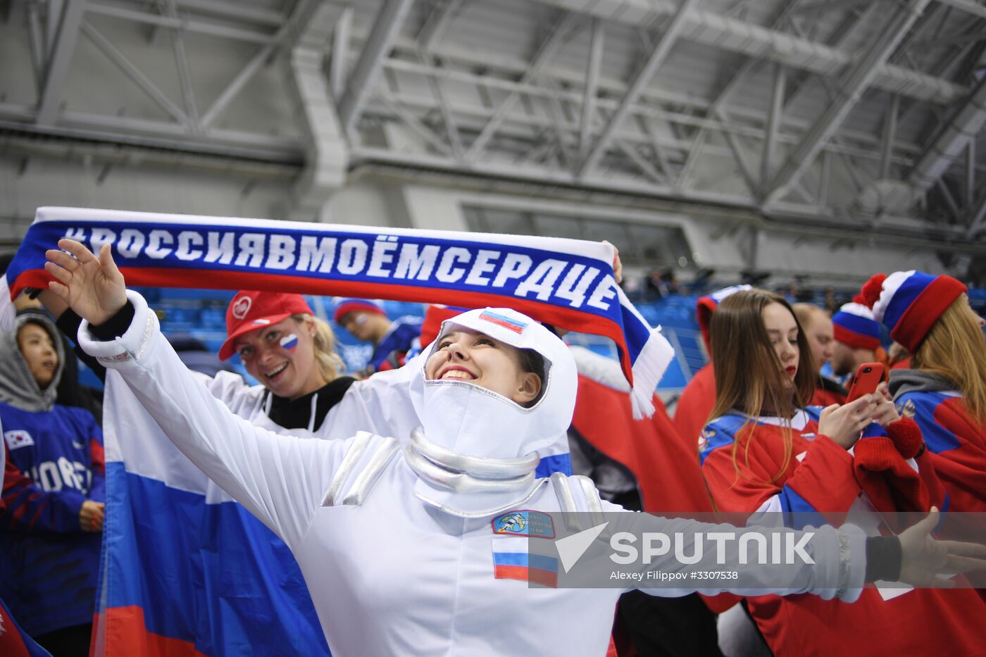 2018 Winter Olympics. Ice hockey. Men. Czech Republic vs. Russia