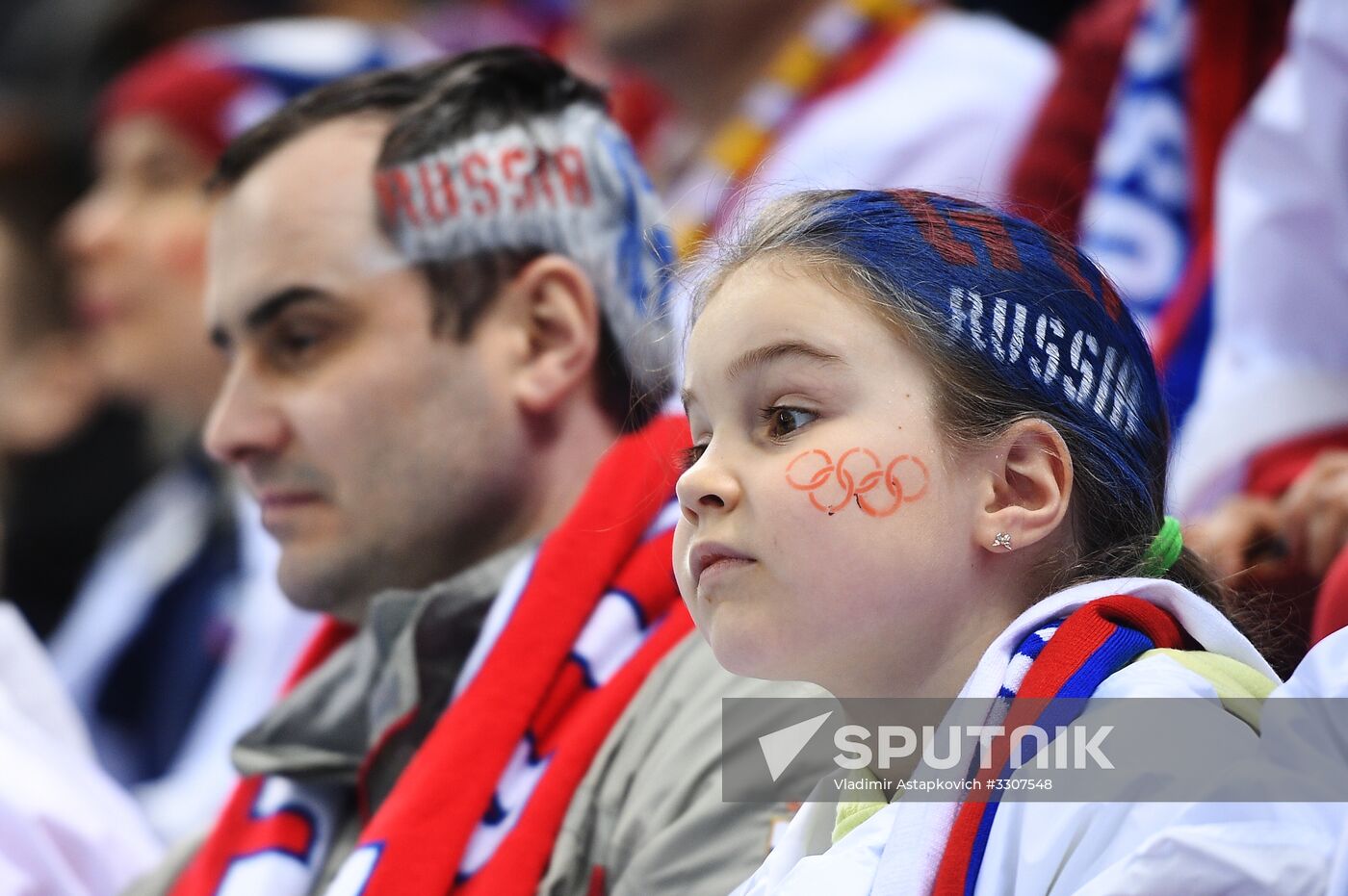 2018 Winter Olympics. Ice hockey. Men. Czech Republic vs. Russia