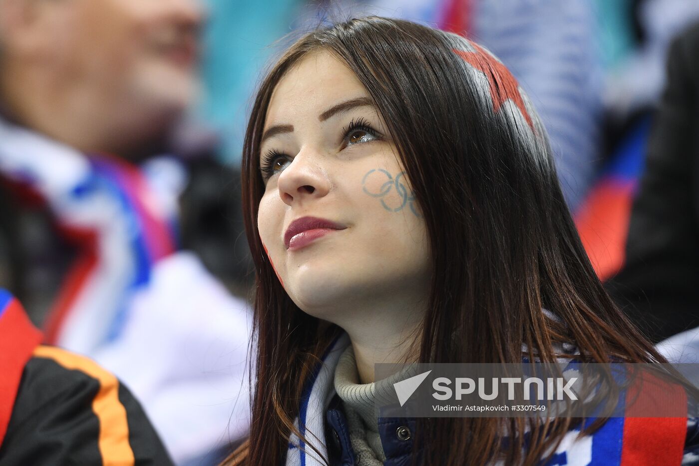 2018 Winter Olympics. Ice hockey. Men. Czech Republic vs. Russia