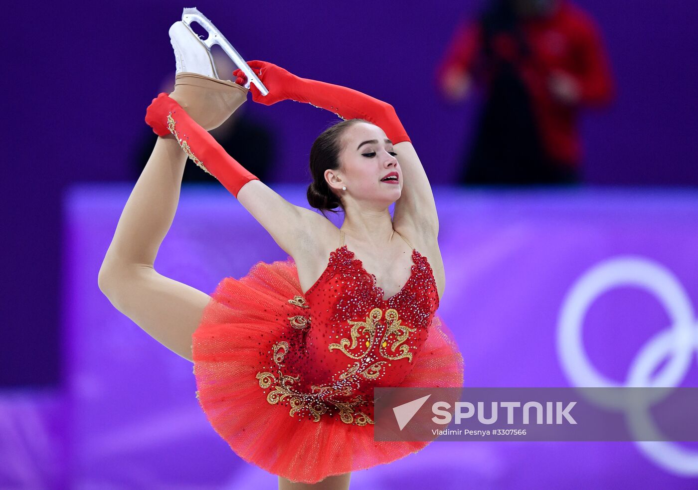 2018 Winter Olympics. Figure skating. Women. Free skating