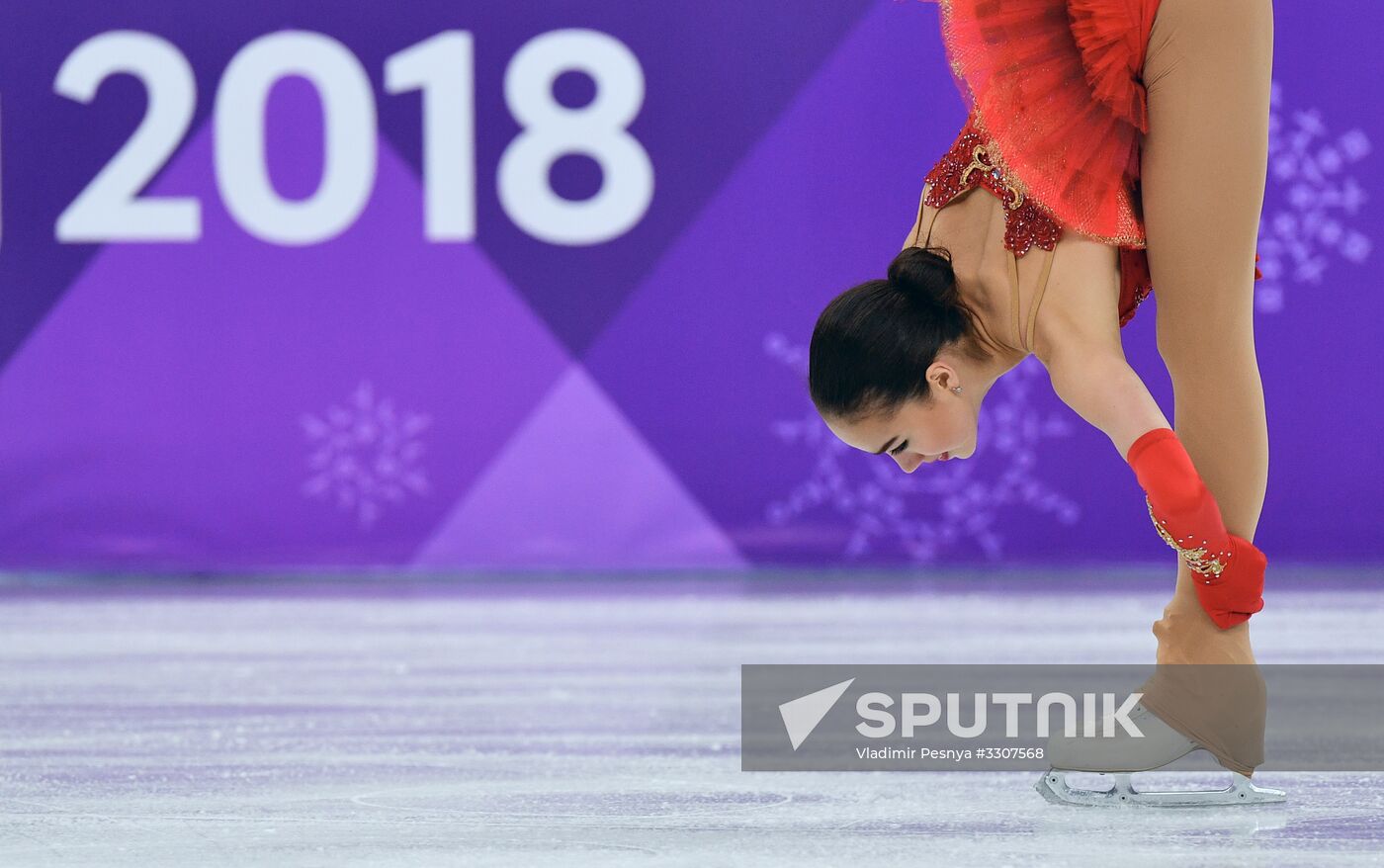 2018 Winter Olympics. Figure skating. Women. Free skating