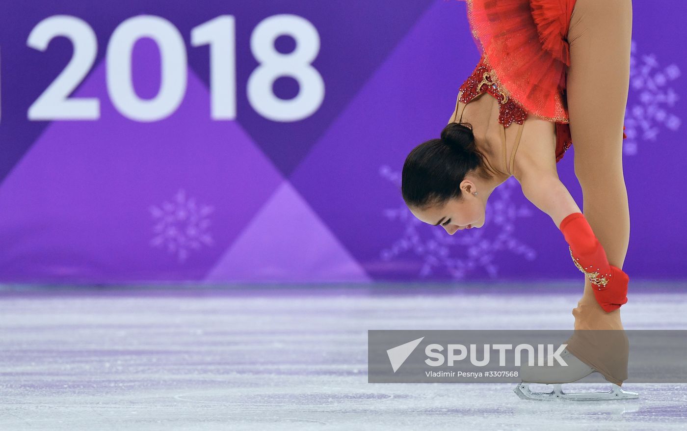 2018 Winter Olympics. Figure skating. Women. Free skating
