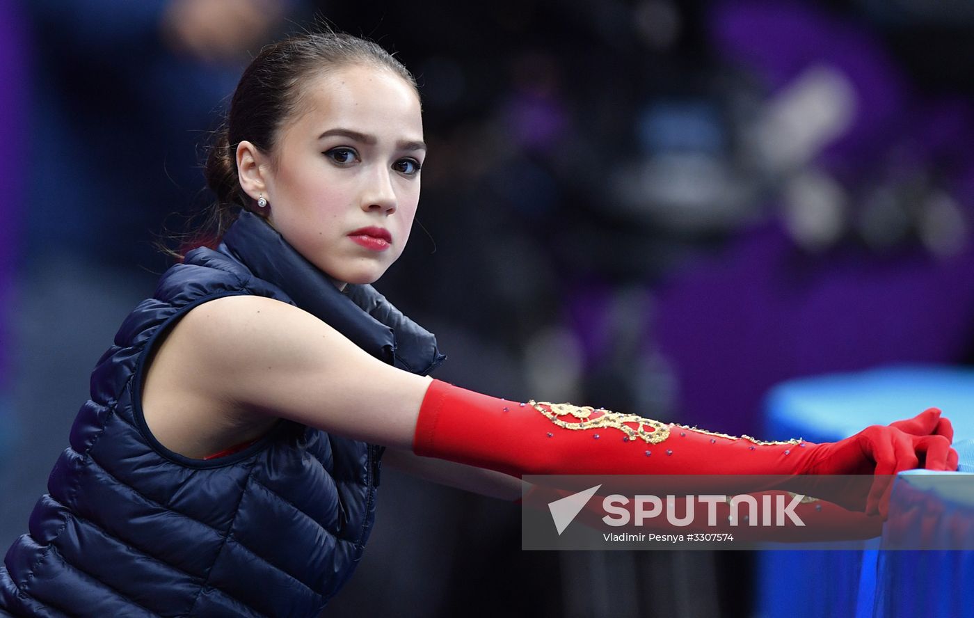 2018 Winter Olympics. Figure skating. Women. Free skating