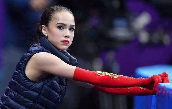 2018 Winter Olympics. Figure skating. Women. Free skating