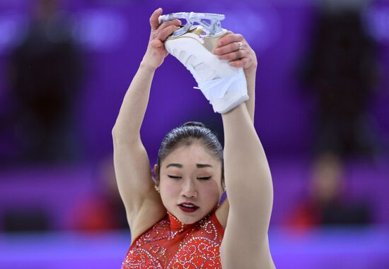 2018 Winter Olympics. Figure skating. Women. Free skating