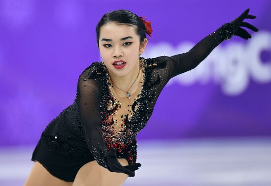 2018 Winter Olympics. Figure skating. Women. Free skating