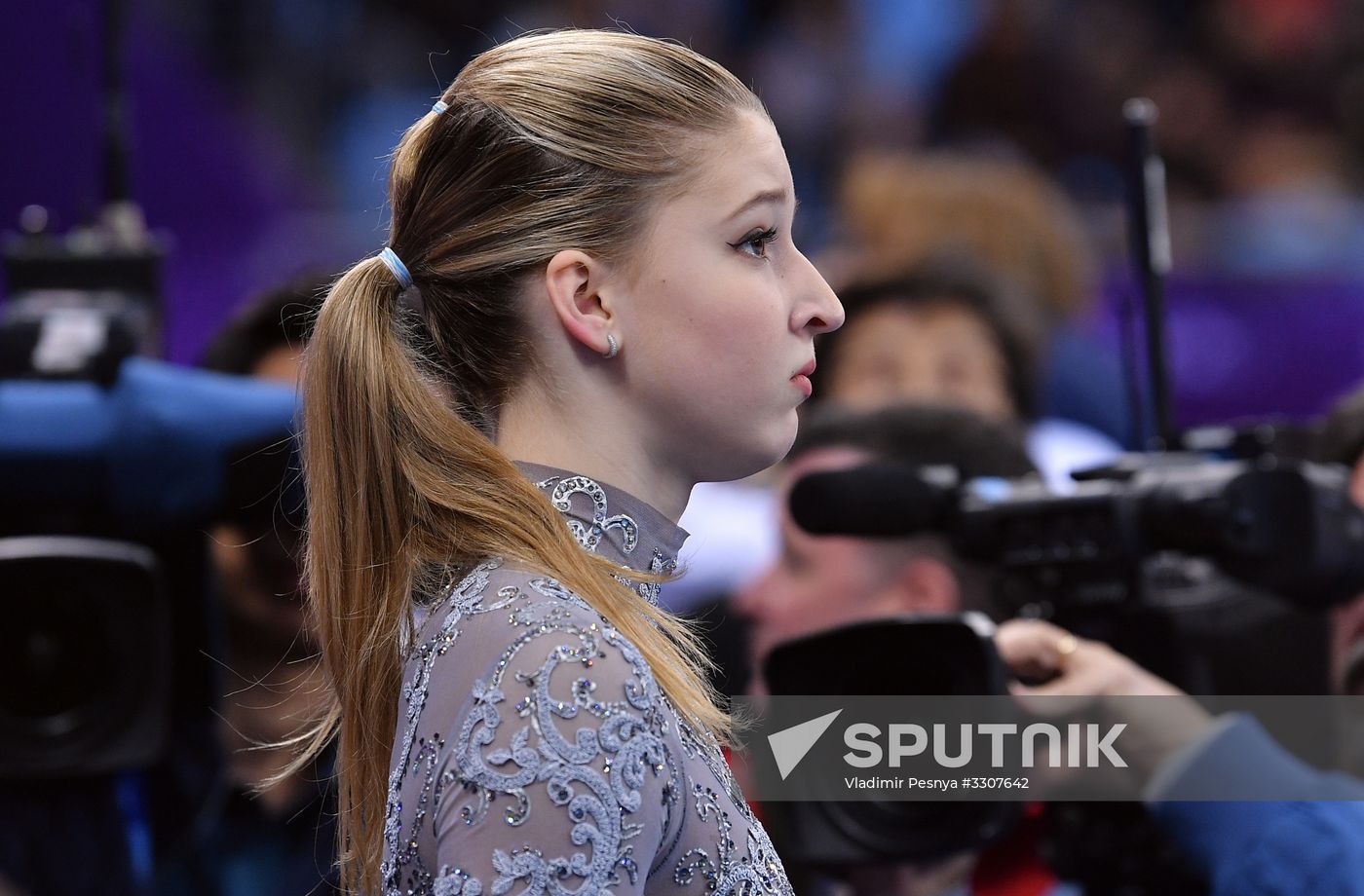 2018 Winter Olympics. Figure skating. Women. Free skating