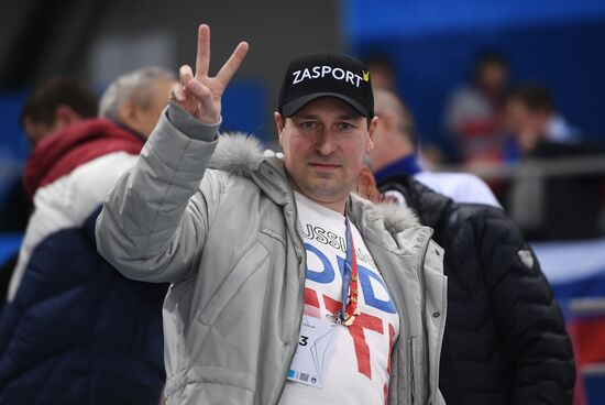 2018 Winter Olympics. Ice hockey. Men. Czech Republic vs. Russia