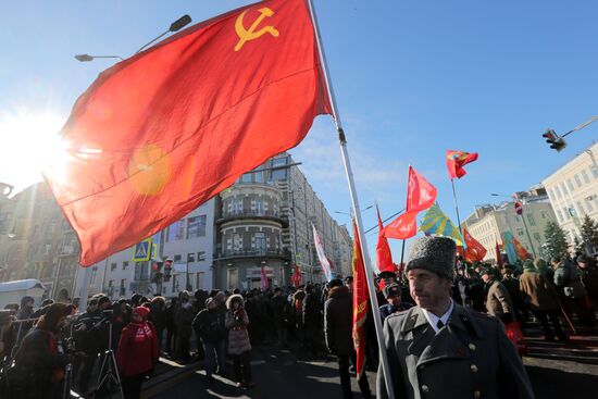 Red Army 100th anniversary march