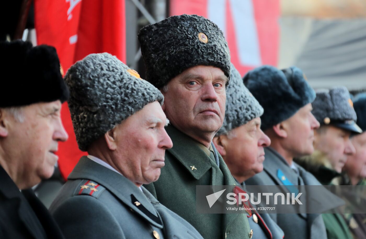 Red Army 100th anniversary march