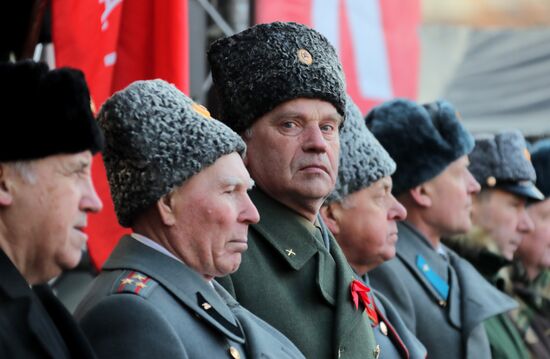 Red Army 100th anniversary march