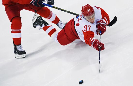 2018 Winter Olympics. Ice hockey. Men. Czech Republic vs. Russia