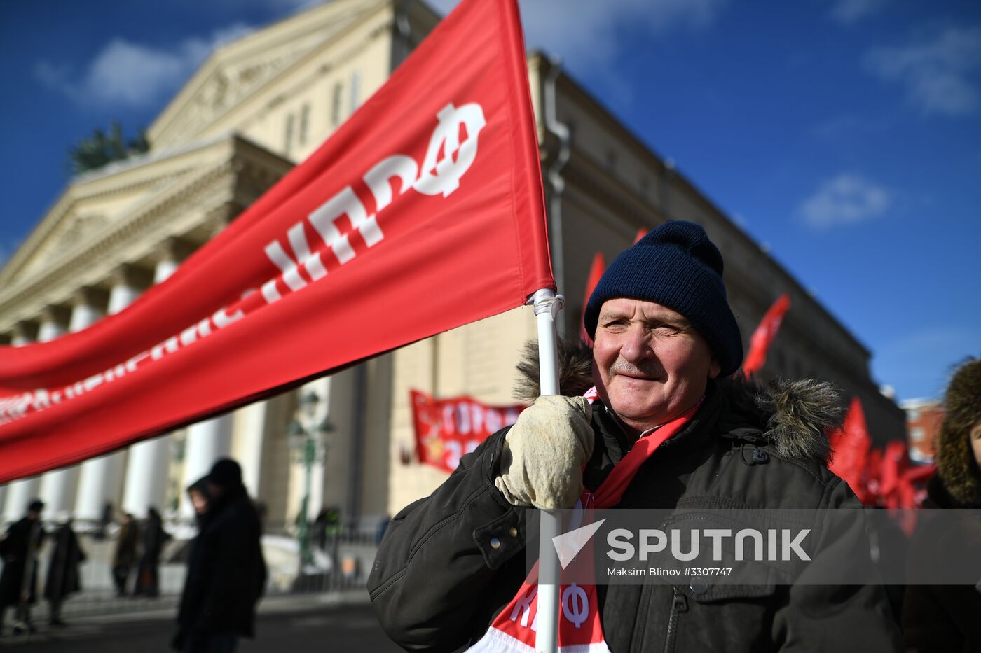 Red Army 100th anniversary march
