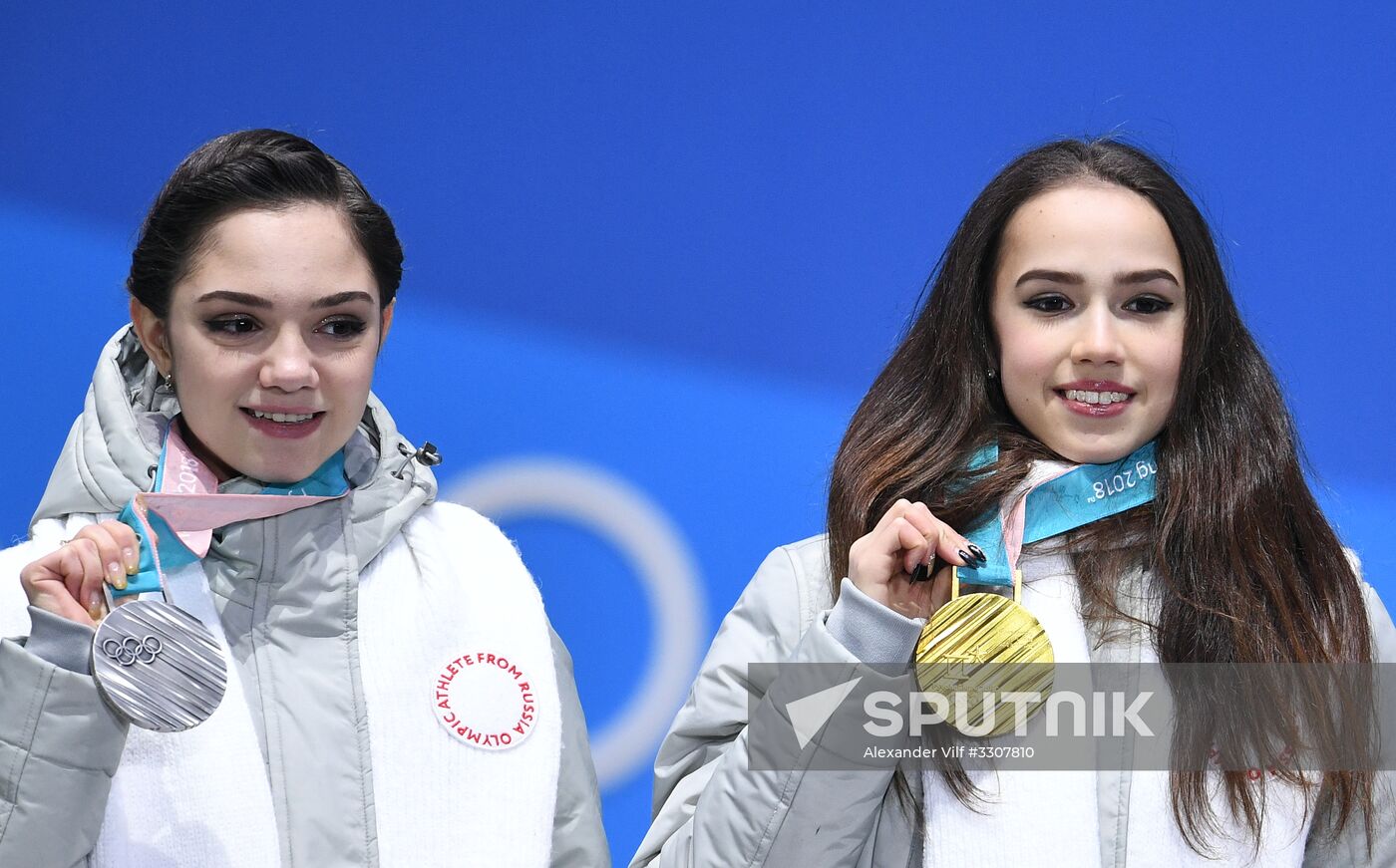 2018 Winter Olympics. Award ceremony. Day fourteen