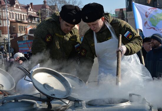 Defender of the Fatherland Day in Russian regions