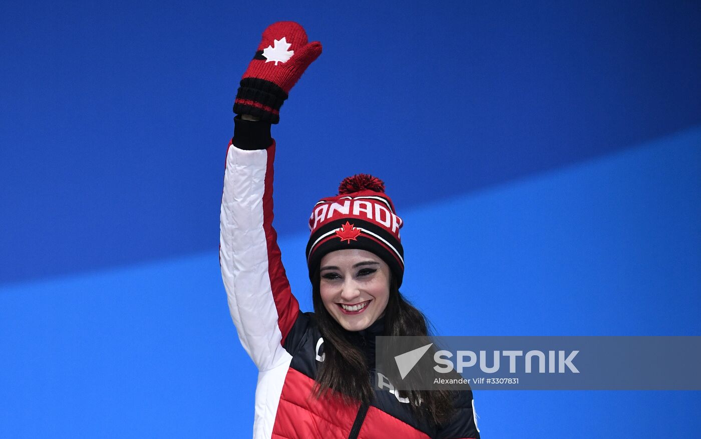 2018 Winter Olympics. Award ceremony. Day fourteen