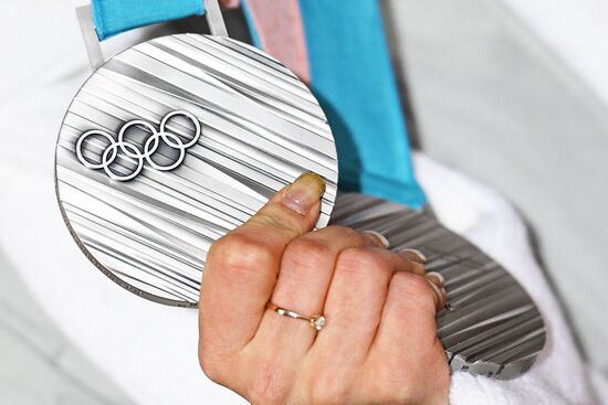 2018 Winter Olympics. Award ceremony. Day fourteen