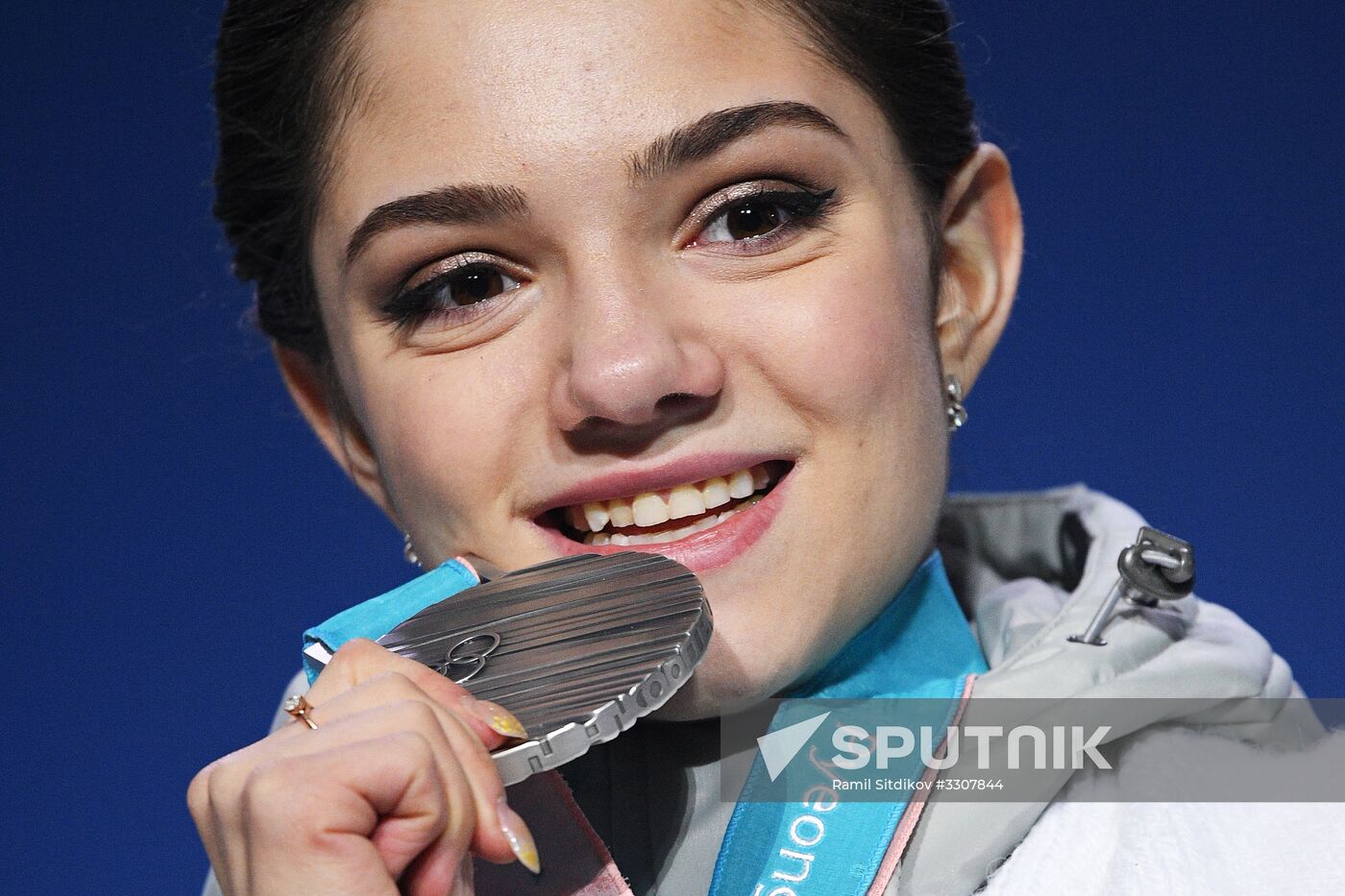 2018 Winter Olympics. Award ceremony. Day fourteen
