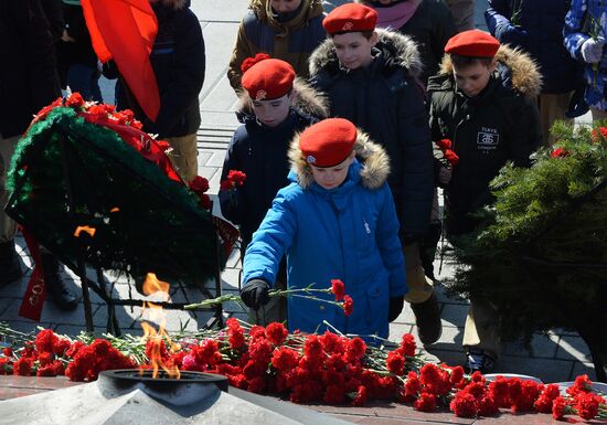 Defender of the Fatherland Day in Russian regions