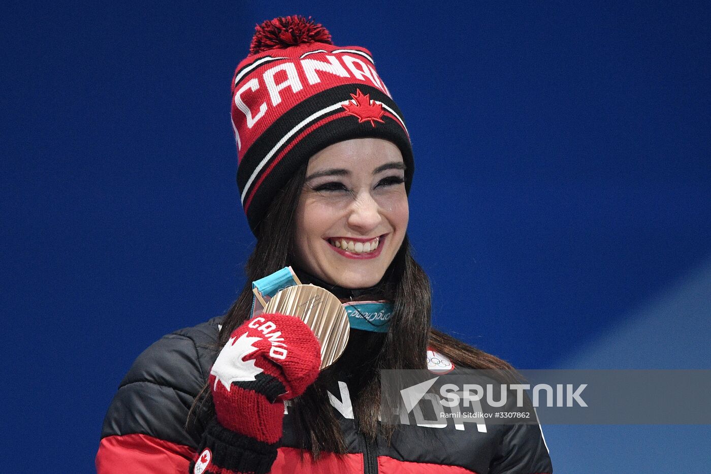 2018 Winter Olympics. Award ceremony. Day fourteen