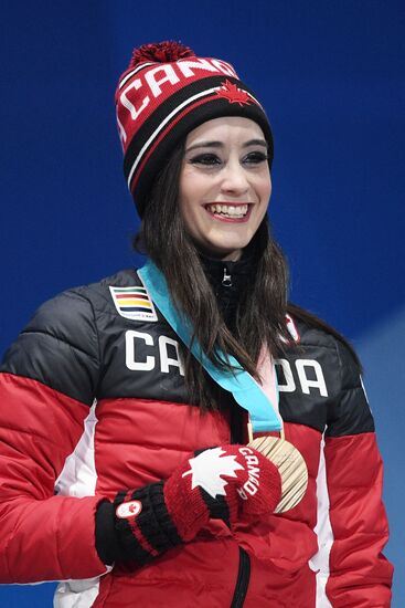 2018 Winter Olympics. Award ceremony. Day fourteen