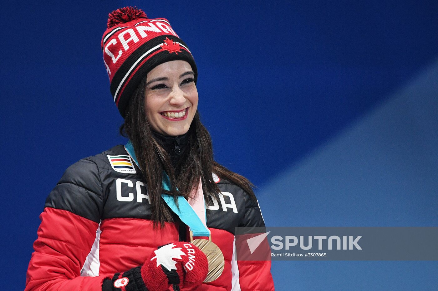 2018 Winter Olympics. Award ceremony. Day fourteen