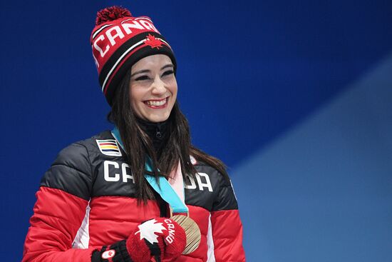 2018 Winter Olympics. Award ceremony. Day fourteen