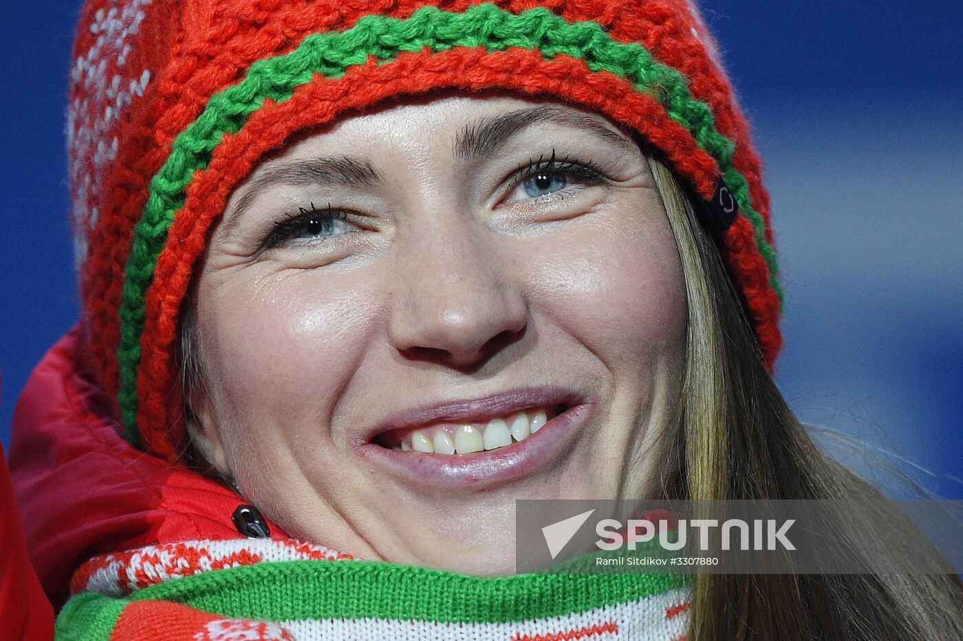 2018 Winter Olympics. Award ceremony. Day fourteen