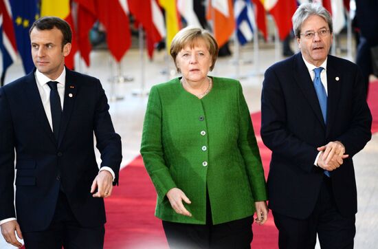 EU summit in Brussels