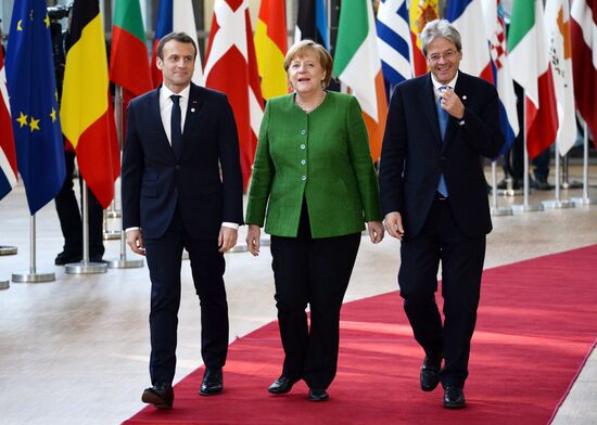 EU summit in Brussels