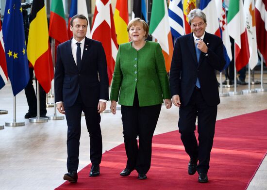 EU summit in Brussels