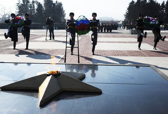 Defender of the Fatherland Day in Russian regions