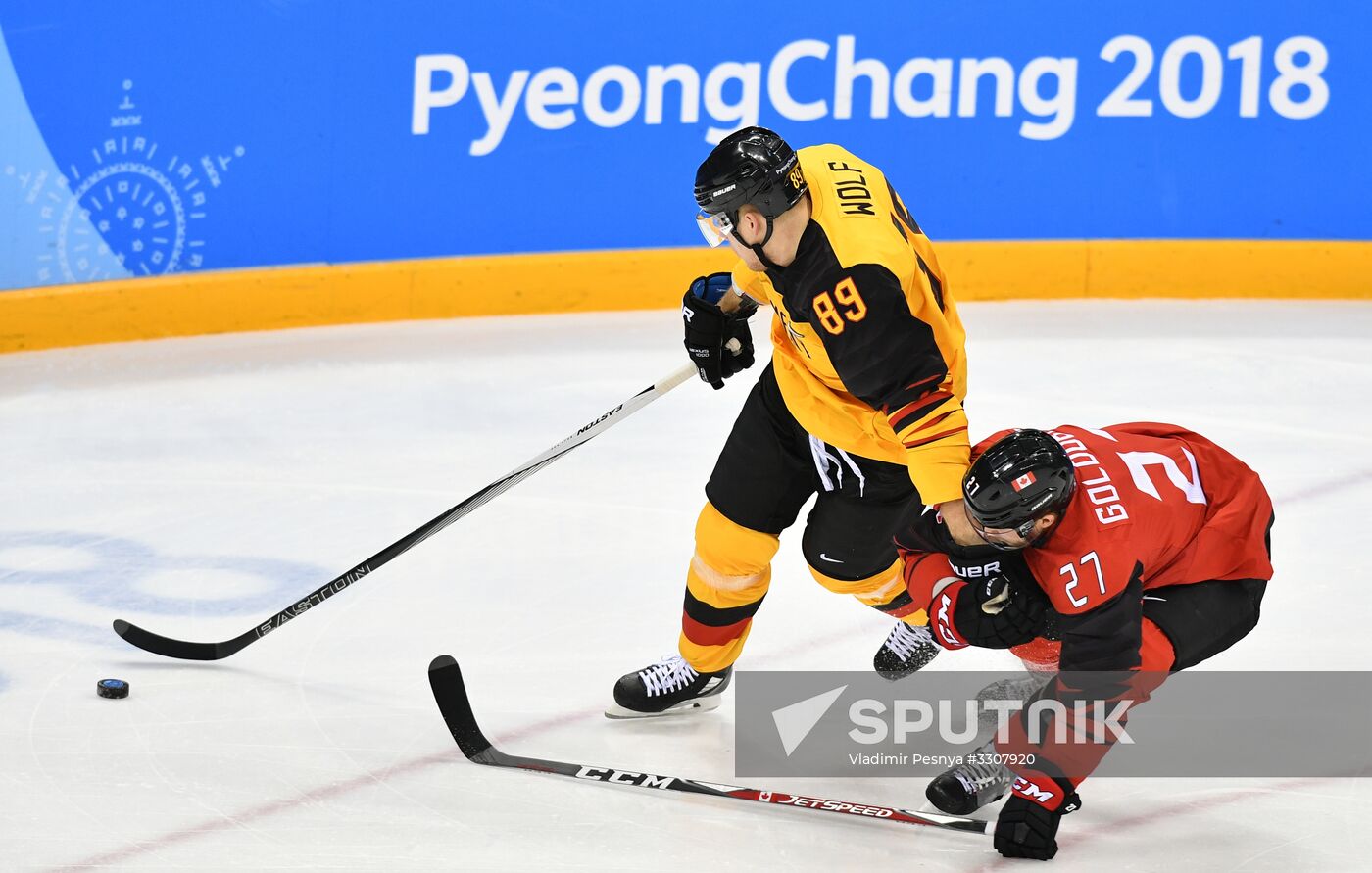 2018 Winter Olympics. Ice hockey. Men. Canada vs. Germany