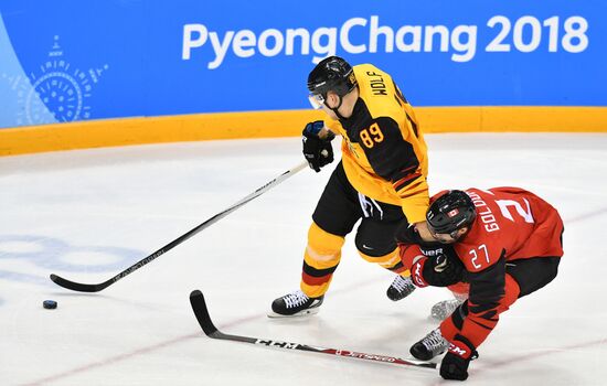 2018 Winter Olympics. Ice hockey. Men. Canada vs. Germany
