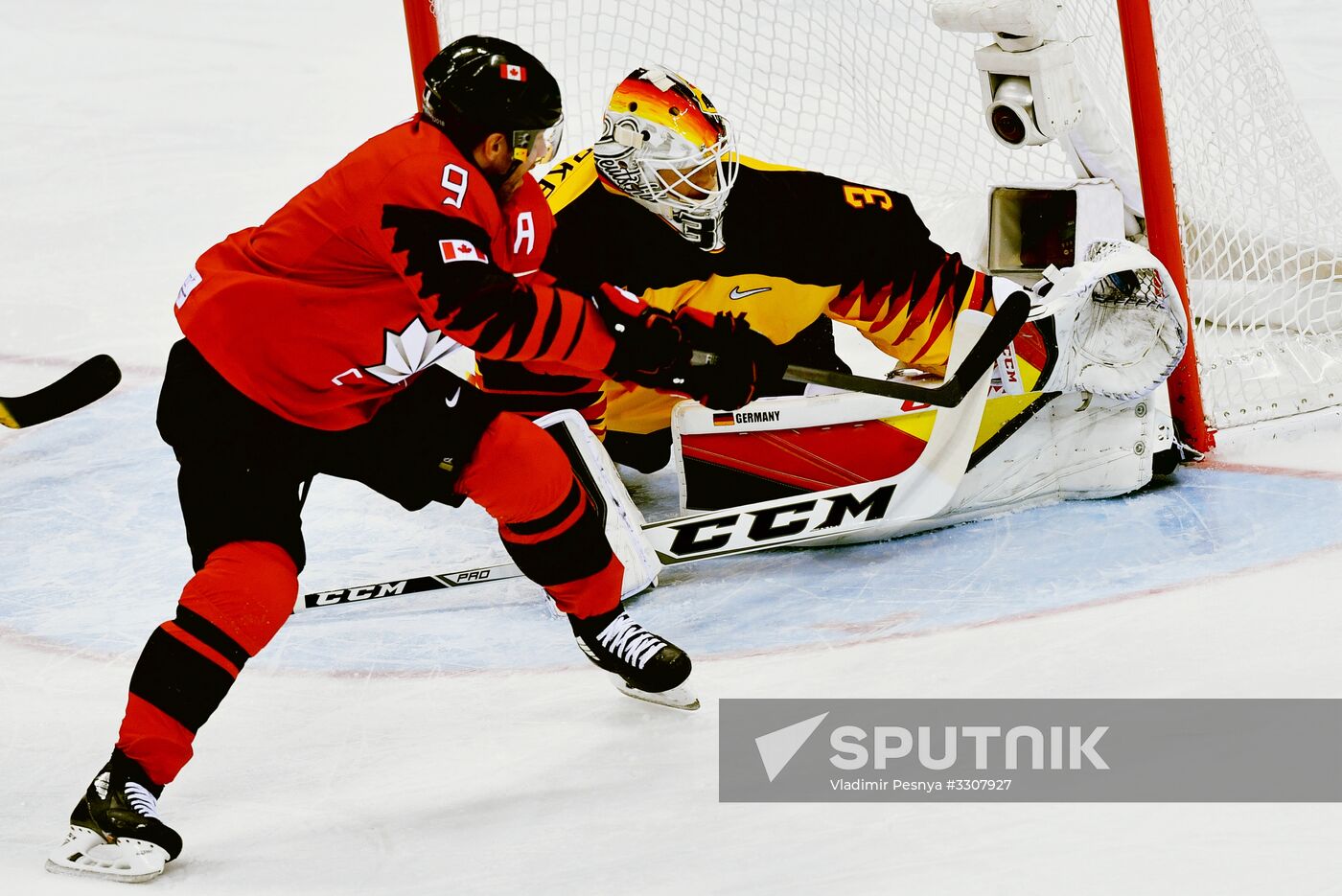 2018 Winter Olympics. Ice hockey. Men. Canada vs. Germany