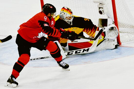 2018 Winter Olympics. Ice hockey. Men. Canada vs. Germany