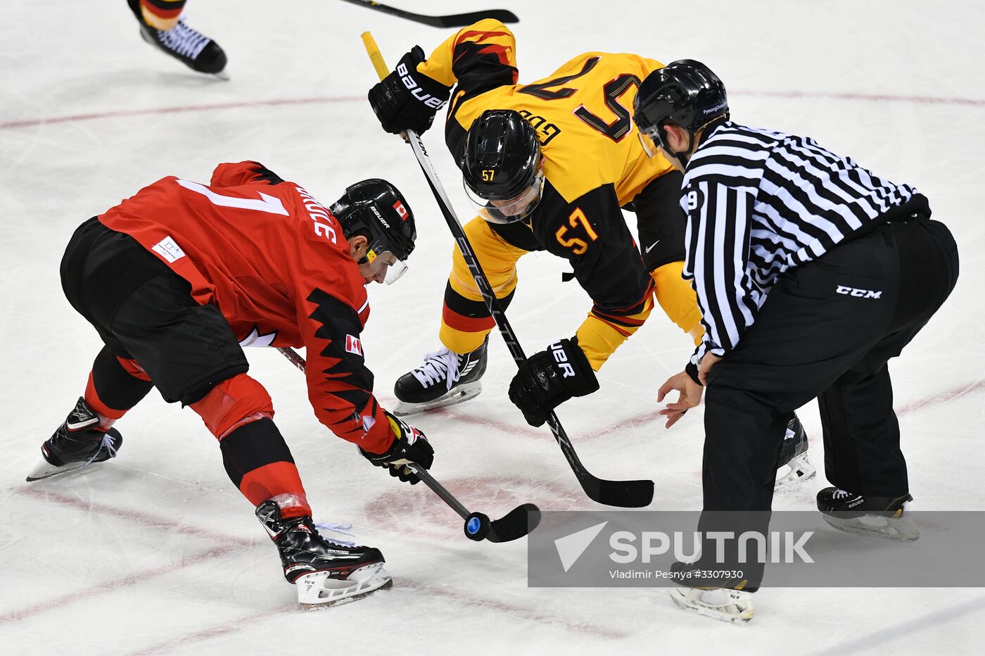2018 Winter Olympics. Ice hockey. Men. Canada vs. Germany