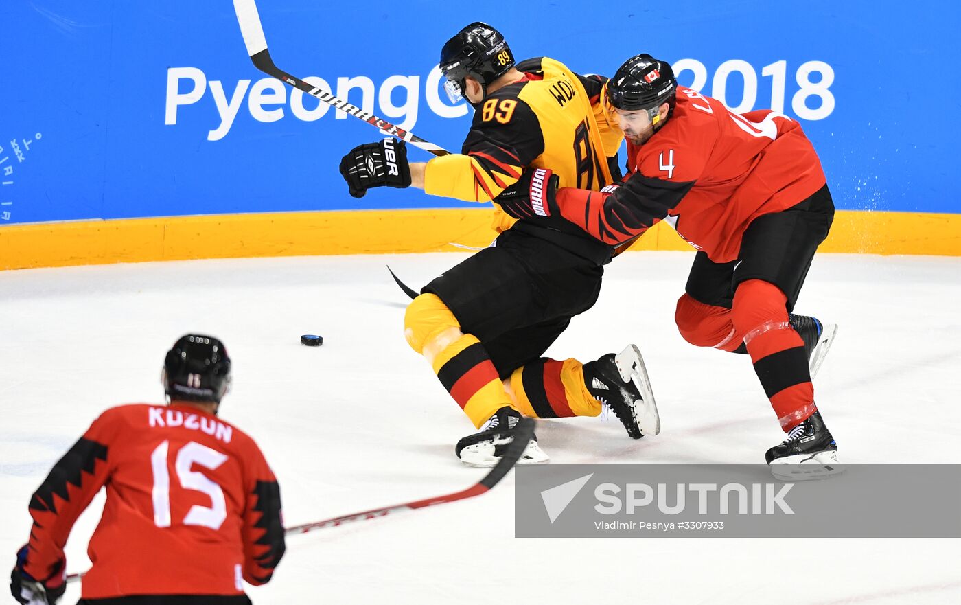 2018 Winter Olympics. Ice hockey. Men. Canada vs. Germany