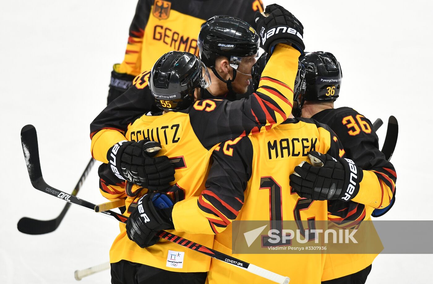 2018 Winter Olympics. Ice hockey. Men. Canada vs. Germany