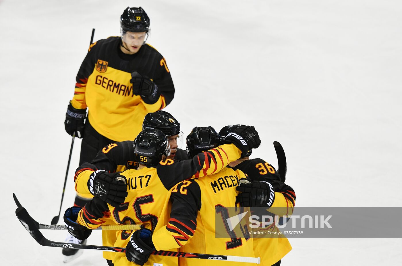 2018 Winter Olympics. Ice hockey. Men. Canada vs. Germany