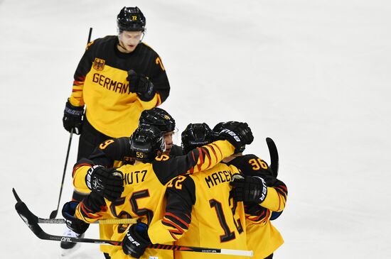 2018 Winter Olympics. Ice hockey. Men. Canada vs. Germany