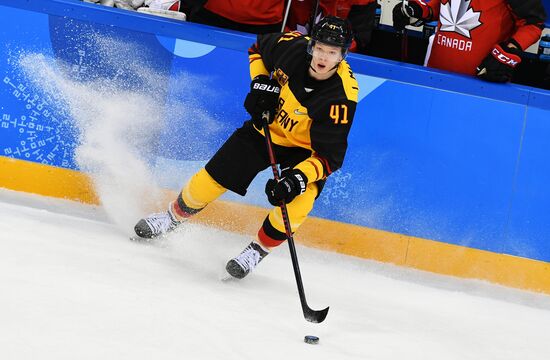 2018 Winter Olympics. Ice hockey. Men. Canada vs. Germany
