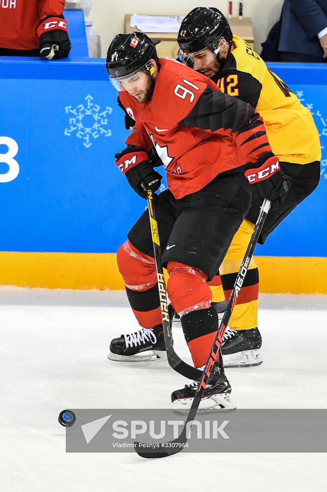 2018 Winter Olympics. Ice hockey. Men. Canada vs. Germany