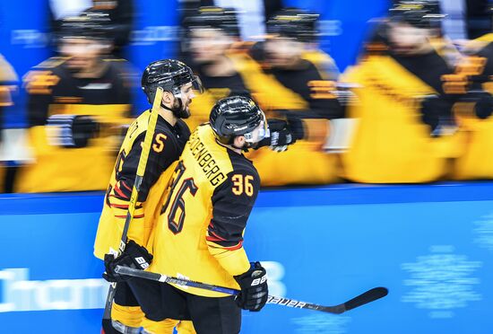 2018 Winter Olympics. Ice hockey. Men. Canada vs. Germany