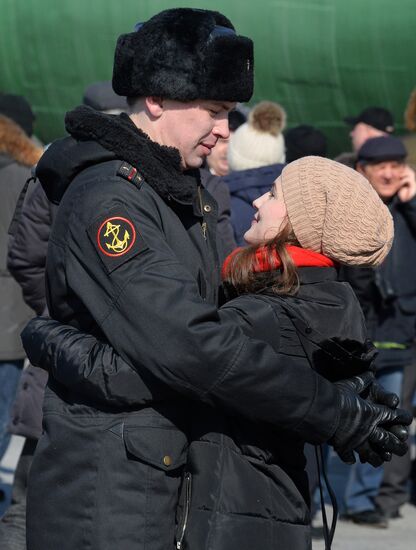 Defender of the Fatherland Day in Russian regions