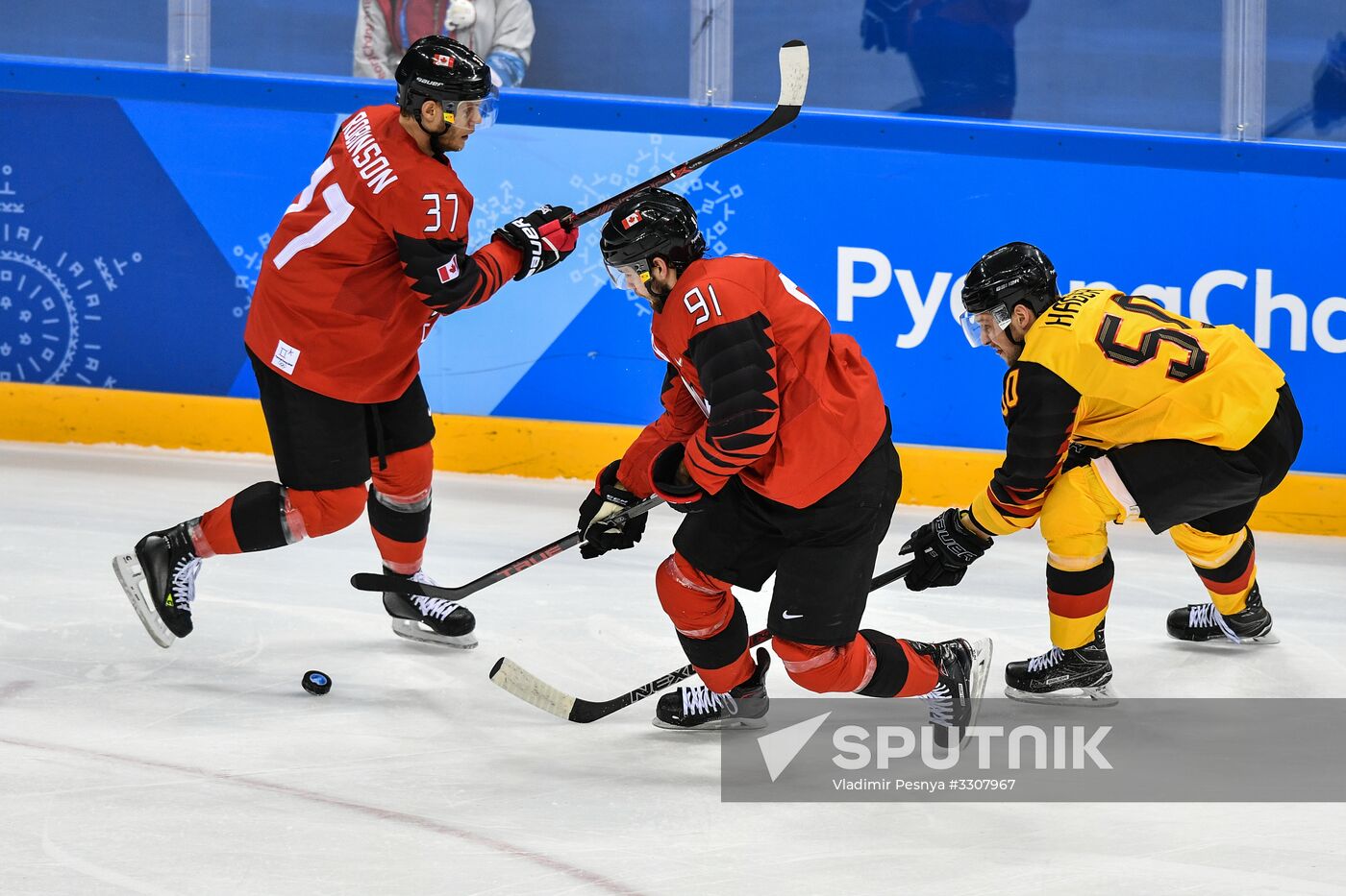 2018 Winter Olympics. Ice hockey. Men. Canada vs. Germany