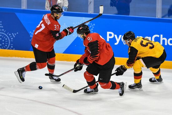 2018 Winter Olympics. Ice hockey. Men. Canada vs. Germany